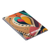 door het hart ontworpen notitieboek (Rechterzijde)