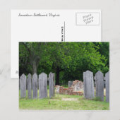 Door het hek briefkaart (Voorkant / Achterkant)