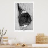 Door het hek poster (Keuken)