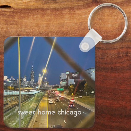 Door het hek sleutelhanger (Achterkant)