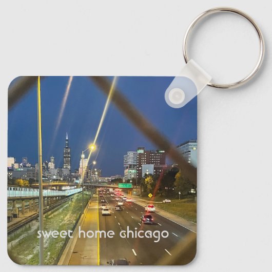 Door het hek sleutelhanger (Achterkant)