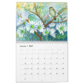 Door het Jaar schilderen van de Waterverf Kalender (Jan 2027)