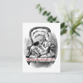 Door het kijkglas - design #2 briefkaart (Staand voorkant)