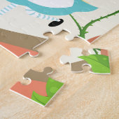 Door het kijkglas legpuzzel (Zijkant)