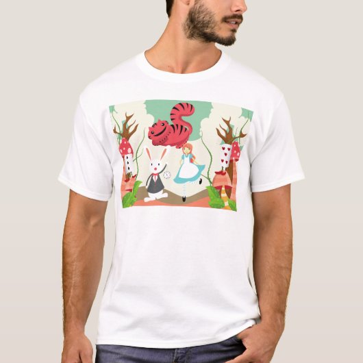 Door het kijkglas t-shirt (Voorkant)