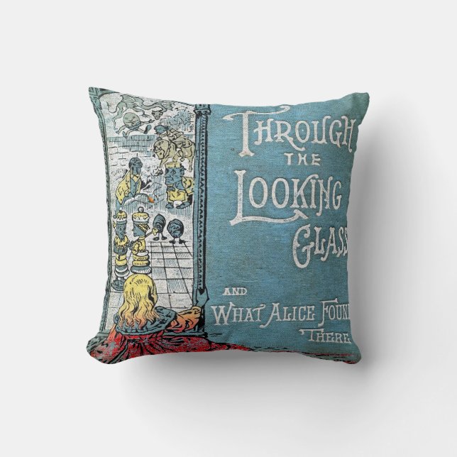Door het kijkglazen Amerikaanse MoJo Pillow Kussen (Voorkant)