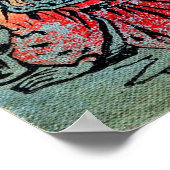 Door het kijkglazen Poster (Hoek)