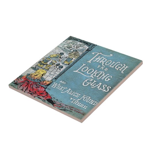 Door het kijkglazen profiel tegeltje (Zijkant)