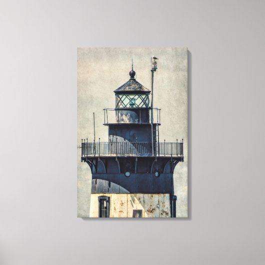 door het licht canvas afdruk (Voorkant)