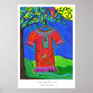 ..door het licht van de maan poster