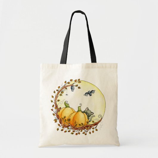 door het licht van de moonzak tote bag (Voorkant)