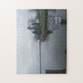 Door het meer van Jigzaag Puzzle Legpuzzel (Verticaal)