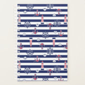 Door het patroon van het Zee Planner (Voorkant)