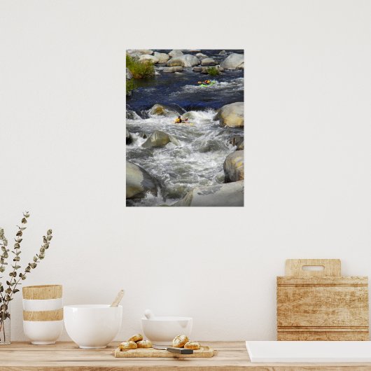 Door het Poster van de Giant Boulders (Keuken)