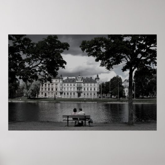 door het poster water (Voorkant)