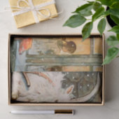 "Door het raam" door Jenny Nystrom Tissuepapier (Geschenk)