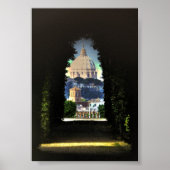 Door het sleutelgat poster (Voorkant)