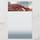 door het statische briefpapier (Voorkant)