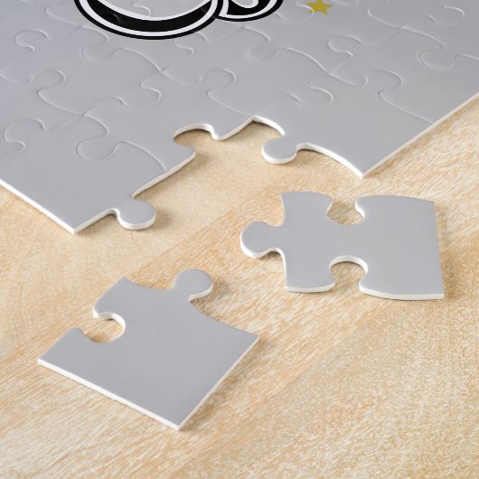 Door het sterrenstelsel legpuzzel (Zijkant)