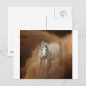 Door het stof storm briefkaart (Voorkant / Achterkant)