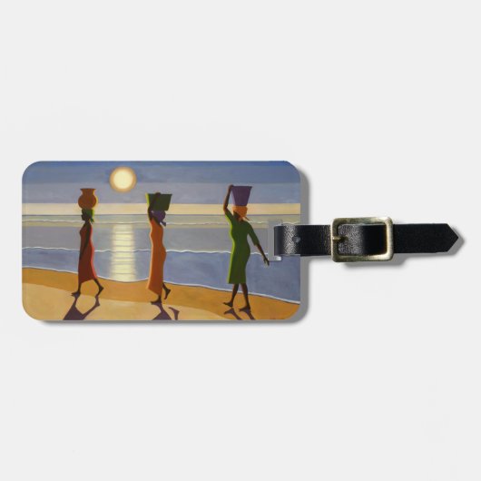 Door het strand van 2007 bagagelabel (Voorkant horizontaal)