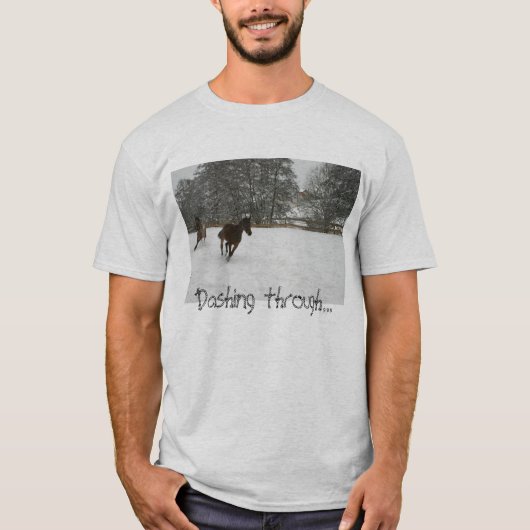 Door het stuk... t-shirt (Voorkant)