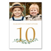 Door het Tabelnummer van de Berichten van de Foto' Kaart (Voorkant)