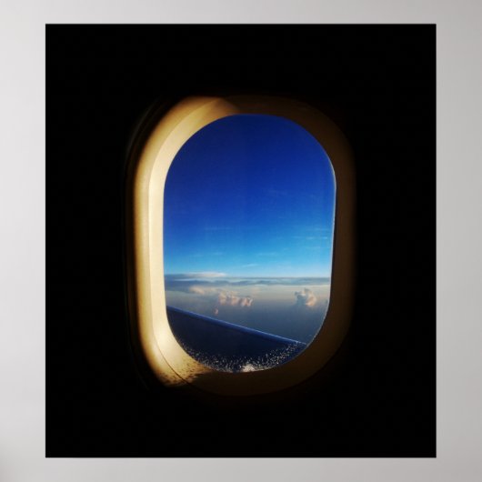 Door het Venster Poster (Voorkant)