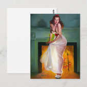 Door het vuur omhoog briefkaart (Voorkant / Achterkant)