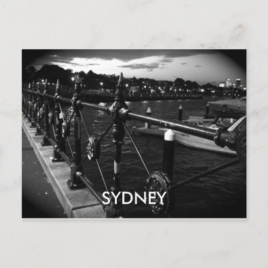 Door het water briefkaart (Voorkant)