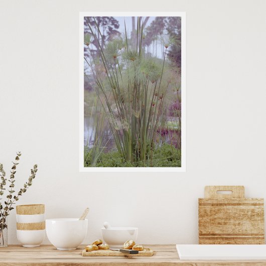 Door het water, Santa Barbara (poster) Poster (Keuken)