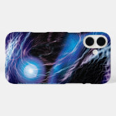 Door het wormgat Case-Mate iPhone case (Achterkant (horizontaal))