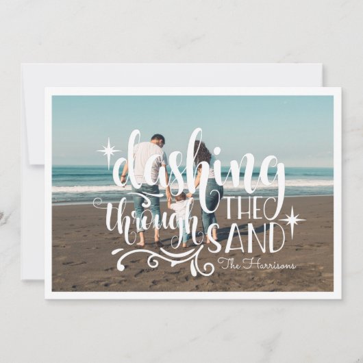 Door het Zand Dazen | Fotocollagekaart (Voorkant)