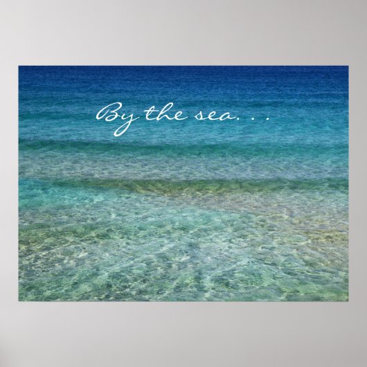 Door het Zee, 28 "x 20" Poster (Voorkant)