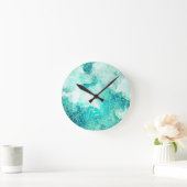 Door het Zee, abstracte mozaïekdruk. Ronde Klok (Huis)