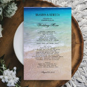 Door het Zee Beach Wedding Menu