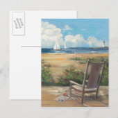 Door het Zee Briefkaart (Voorkant / Achterkant)