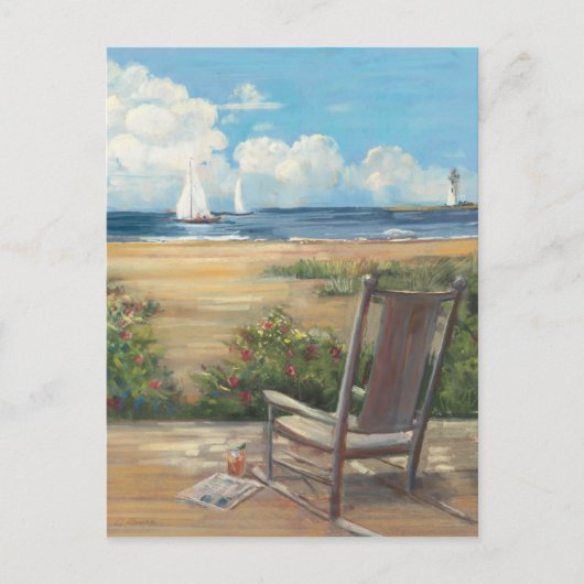 Door het Zee Briefkaart (Voorkant)