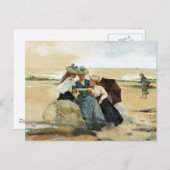 Door het zee briefkaart (Voorkant / Achterkant)