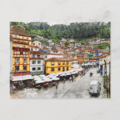 door het Zee Cudillero - het echte Spanje - Briefk Briefkaart (Voorkant)