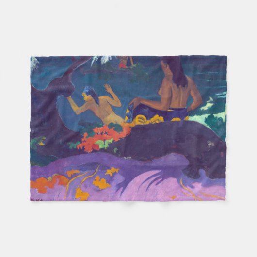 Door het Zee, Gauguin Fleece Deken (Voorkant (Horizontaal))