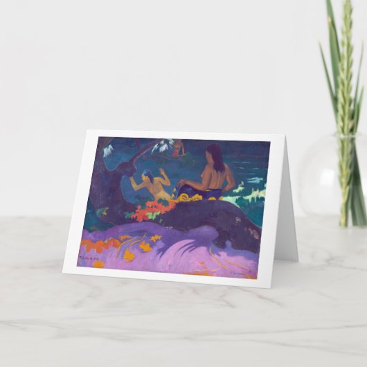 Door het Zee, Gauguin Kaart (Voorkant)