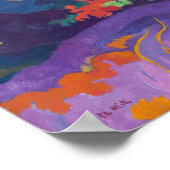 Door het Zee, Gauguin Poster (Hoek)