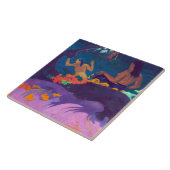Door het Zee, Gauguin Tegeltje (Zijkant)