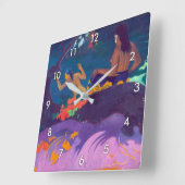 Door het Zee, Gauguin Vierkante Klok (Hoek)