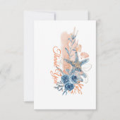 Door het Zee Hartelijk dank Bedankkaart (Voorkant)