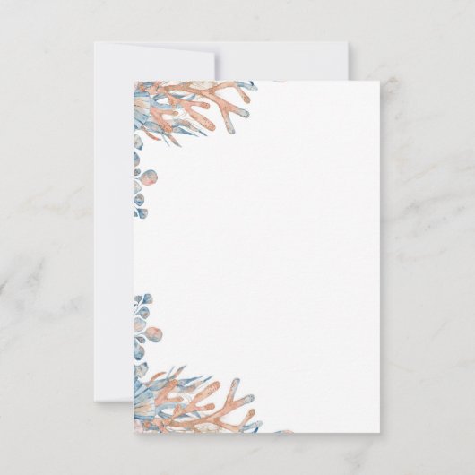 Door het Zee Hartelijk dank Bedankkaart (Achterkant)