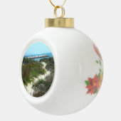 Door het Zee Keramische Bal Ornament (Rechts)