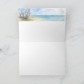 Door het Zee Notitiekaartje (Binnen)