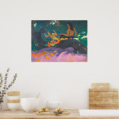 Door het Zee - Paul Gauguin Fine Art Poster (Keuken)